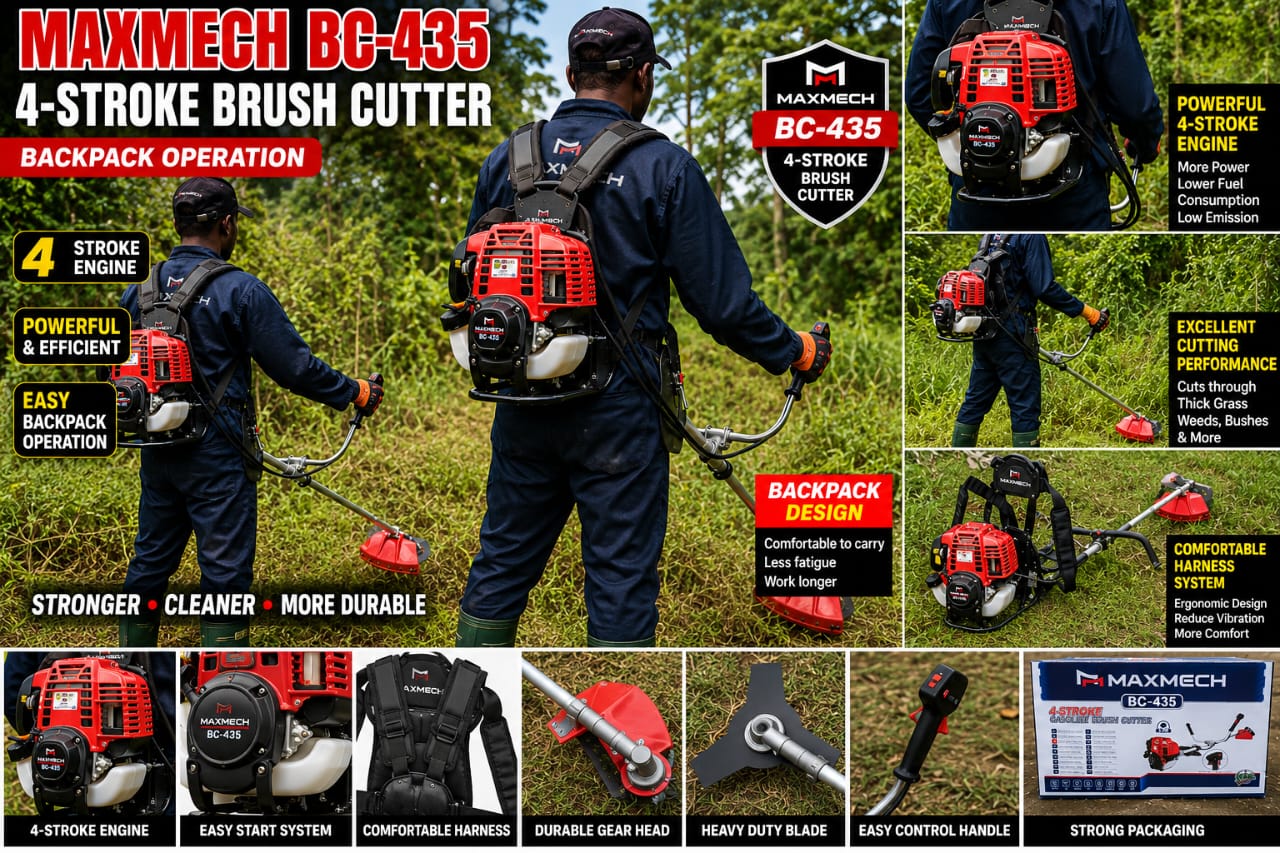 1 SET OF 4 STROKE GASOLINE BRUSH CUTTERS + FREE DELIVERY + PAY ON DELIVERY=> N200,000